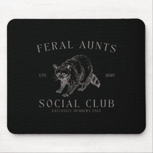 Retro Feral Tante Sozialklub Kindergarten Mousepad