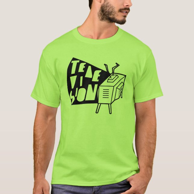 Retro FERNSEHENShirt T-Shirt (Vorderseite)