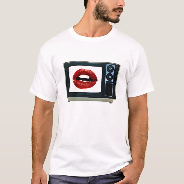 Retro FernsehShirt T-Shirt (Vorderseite)