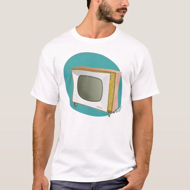 Retro Fernsehzeit! T-Shirt (Vorderseite)