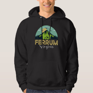 Retro Ferrum Virginia Franklin Landkreis Outdoor D Hoodie