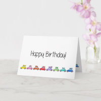 Retro Fiat 500´s Geburtstag