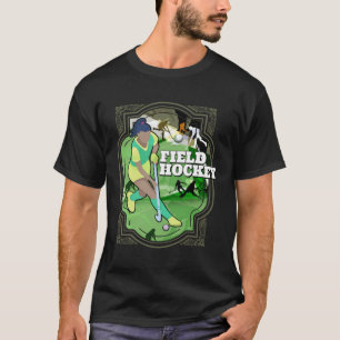 Retro Field Hockey Team Sport Hockey Hockey Hockey T-Shirt