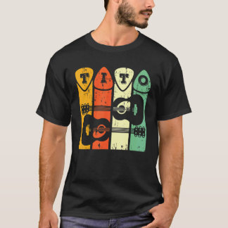 Retro Filipino Tito Onkel Gitarrenspieler Gitarris T-Shirt