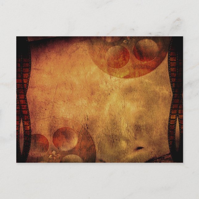 Retro-Film Postkarte (Vorderseite)