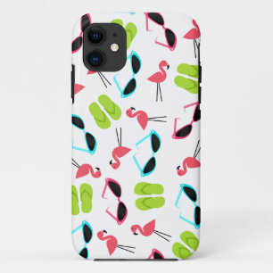 Retro Flamingo-Muster iPhone 5 Fall Case-Mate iPhone Hülle