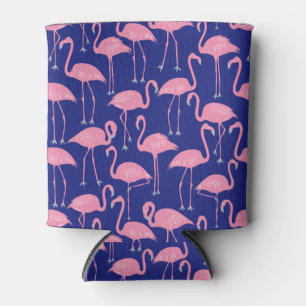 Retro Flamingo   Sommerliche Poolparty-Kühle Küste Dosenkühler