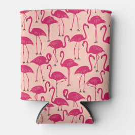 Retro Flamingo | Summer Poolside Sunset Sherbet Dosenkühler