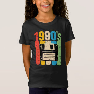 Retro-Floppydiskette-Computer-Nostalgie der 1990er T-Shirt