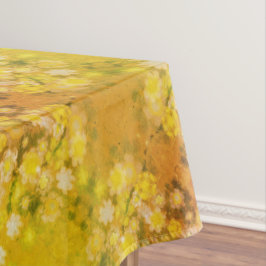 Retro Floral Abstrakt Salty Wasserfarben Muster Tischdecke