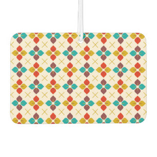 Retro Floral Autolufterfrischer