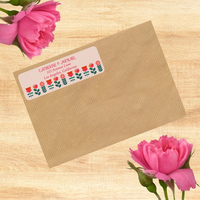 Retro Floral Boho Bright und kühne Hochzeit (Von Creator hochgeladen)