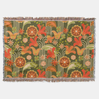 Retro floral - decke