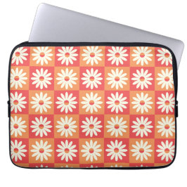 "Retro Floral Fusion Laptopschutzhülle