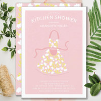 Retro Floral Schürze Bridal Kitchen Dusche