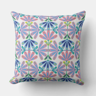 Retro Floral Series 01 Medium Kissen