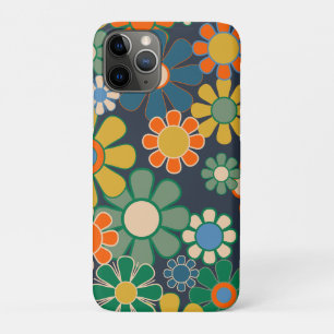 Retro Floral Vintag 60er 70er Ästhetische Blume Case-Mate iPhone Hülle