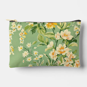 Retro Floral Zubehörtasche