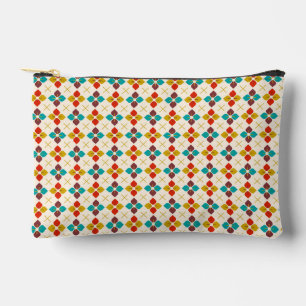 Retro Floral Zubehörtasche
