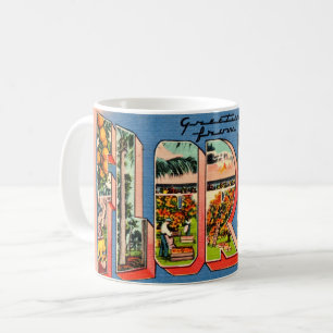 Retro Florida Kaffeetasse