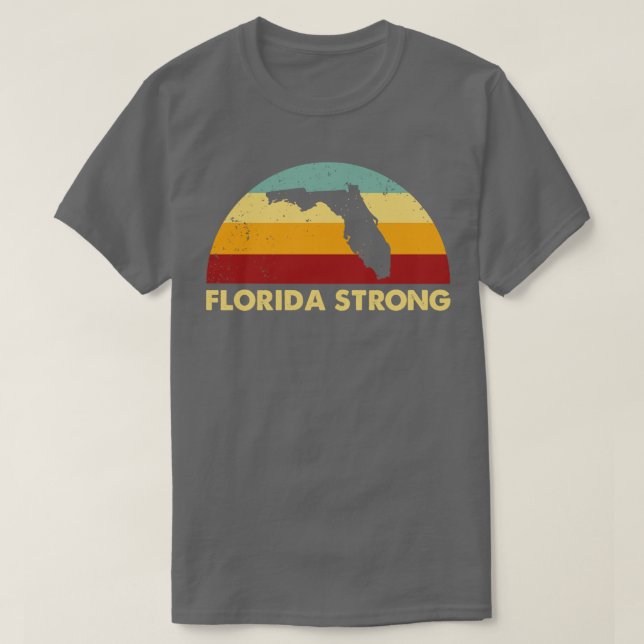Retro Florida Strong T-Shirt (Design vorne)