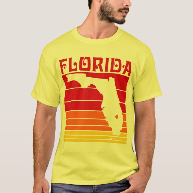 Retro Florida T-Shirt (Vorderseite)