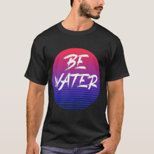 Retro-Flow Staat Wasser Mixed Martial Water Life T-Shirt