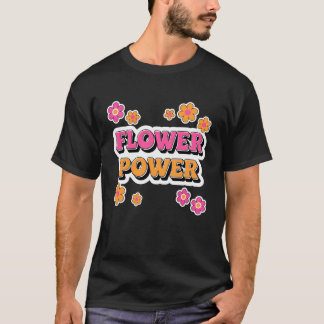 Retro Flower Power 80er 70er Ästhetik Hippie Nosta T-Shirt