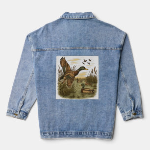 Retro-Flug-Entenjagd, Jeansjacke