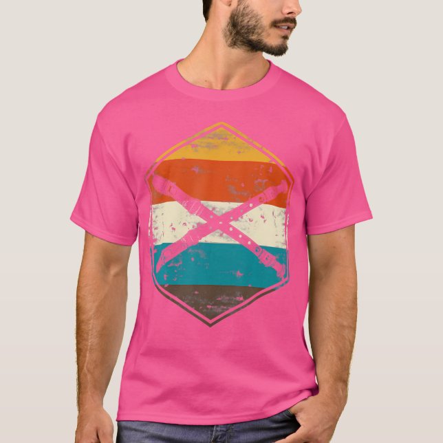Retro-Flute T-Shirt (Vorderseite)