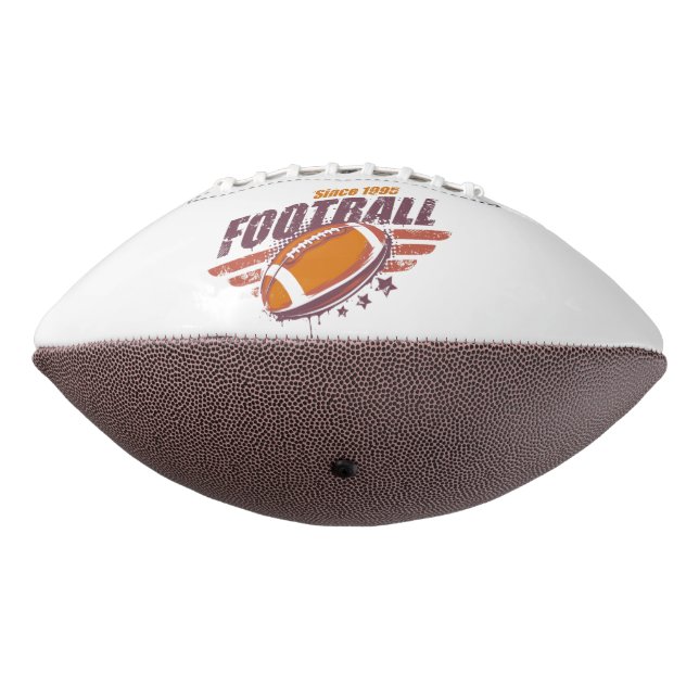 Retro Football Design mit Grunge-Effekt (Gedreht 270)