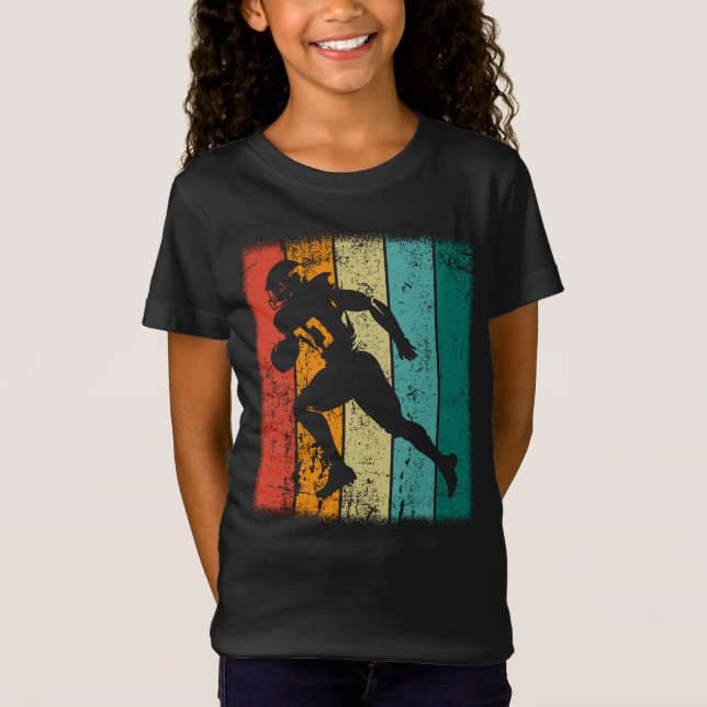 Retro Football T-Shirt (Vorderseite)