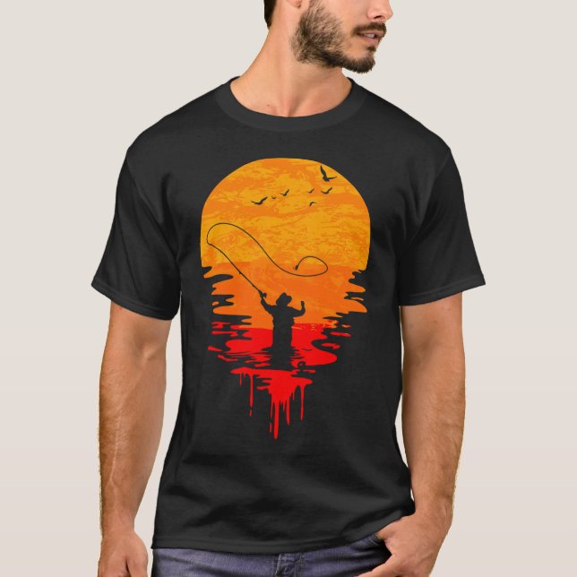 Retro-Forellenfisch-Meme mit chaotischer 90er-Boot T-Shirt (Vorderseite)