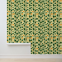 Retro Forest Pattern: Moderne geometrische Formen