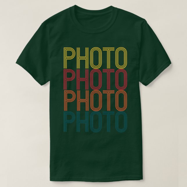 Retro Foto Fotografy Design for Fotograf Vi T-Shirt (Design vorne)