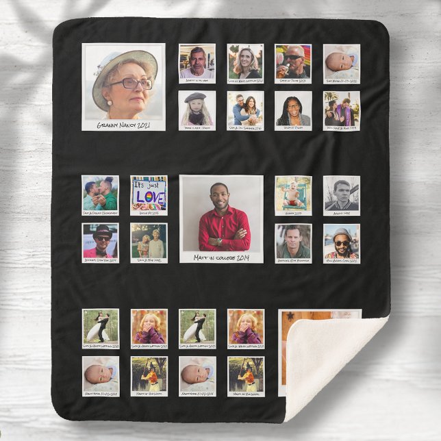 Retro-FotoCollage Sherpadecke (Von Creator hochgeladen)