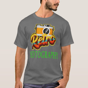 Retro Fotografy Day Gift Camera Fotograf T-Shirt