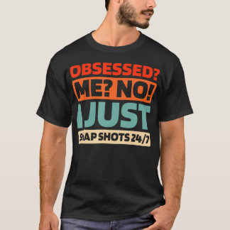 Retro-Fotokamera - Vintage-Fotograf T-Shirt