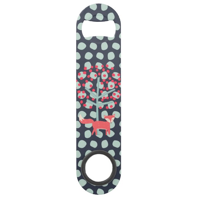 Retro Fox Speedflaschenöffner (Vorderseite)