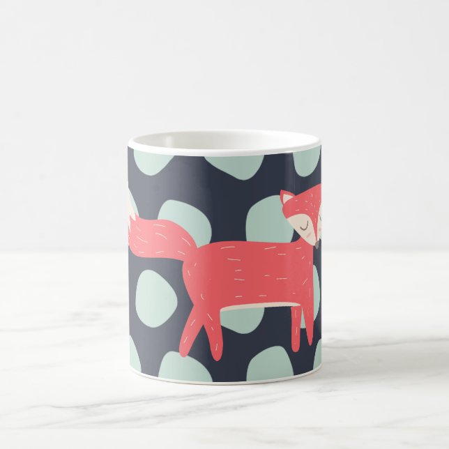 Retro Fox Tasse (Mittel)