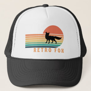 Retro Fox Truckerkappe