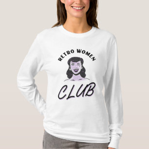 RETRO FRAMAN CLUB EHEFRAU T - SHIRT T-SHIRTS