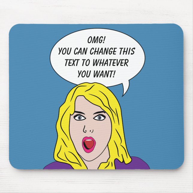 RETRO FRAMAN Zollmousepad Mousepad (Vorne)