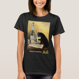 Retro-französischer Poster "Absinthe Bourgeois" T-Shirt