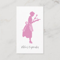 Retro-Frau Cupcake Baker