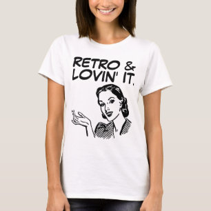 RETRO-FRAU-T - SHIRT