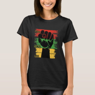 Retro Free Ish seit 1865 1865 Schwarze Geschichte T-Shirt