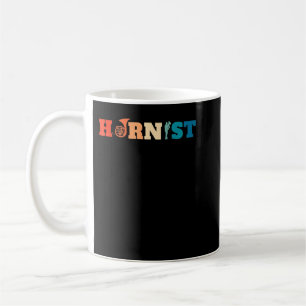 Retro French Horn Marching Band - Vintager Brass H Kaffeetasse
