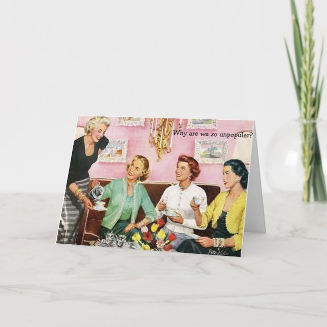 Retro Friends - Warum sind wir so unbeliebt?, Karte (Vorderseite)