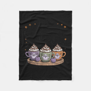 Retro Frisch Angebetete Kaffeeliebhaber Boujee Gei Fleecedecke
